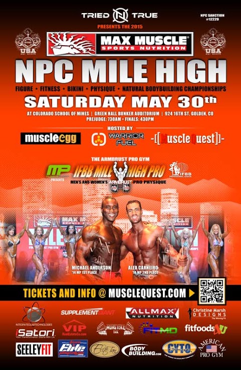 IFBB Armbrust Pro Gym Mile High Pro & NPC Max Muscle Mile High Championships