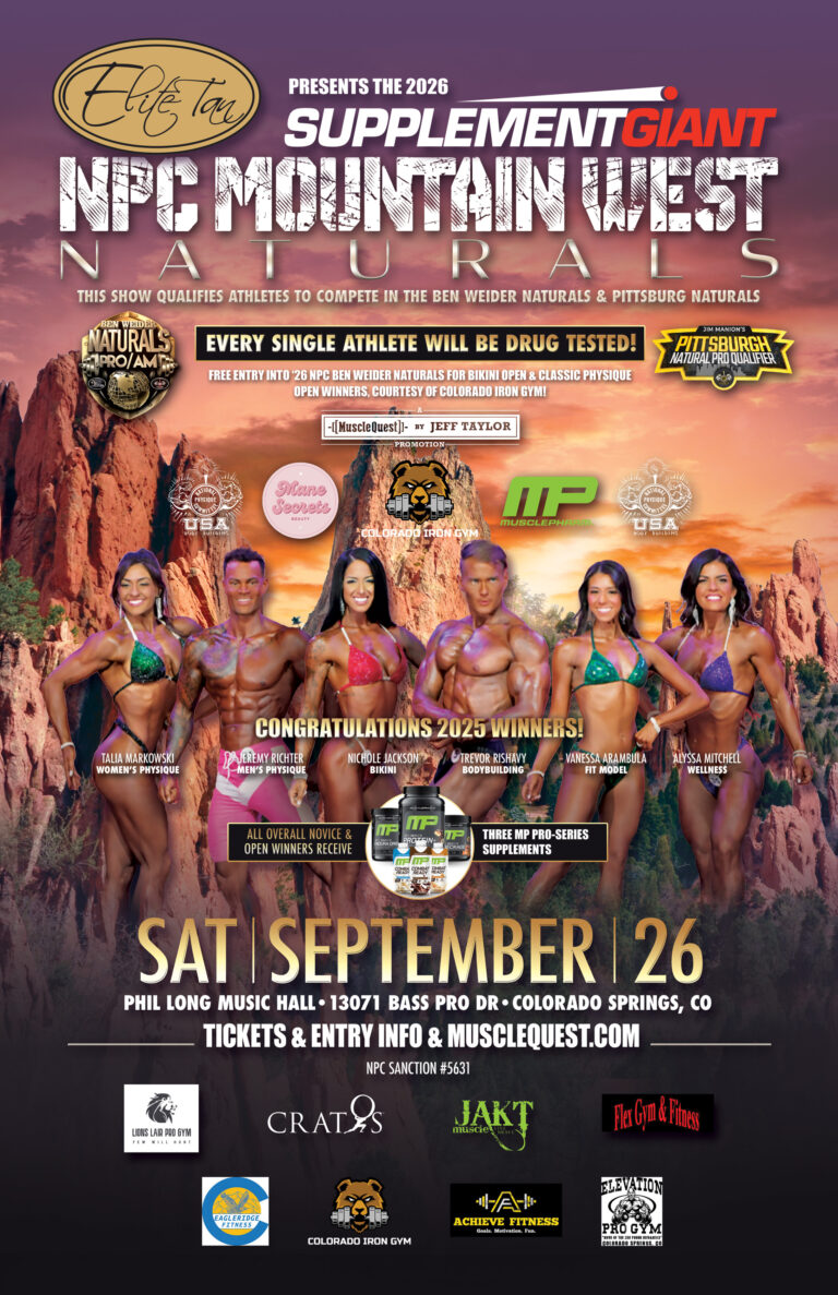 Event Program: 2026 NPC Supplement Giant MOUNTAIN WEST NATURALS