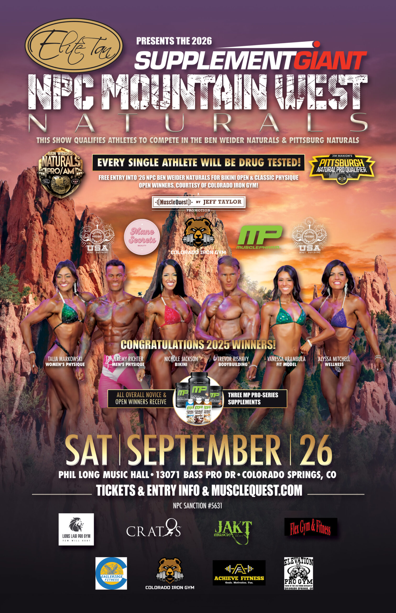 Event Program: 2026 NPC Supplement Giant MOUNTAIN WEST NATURALS